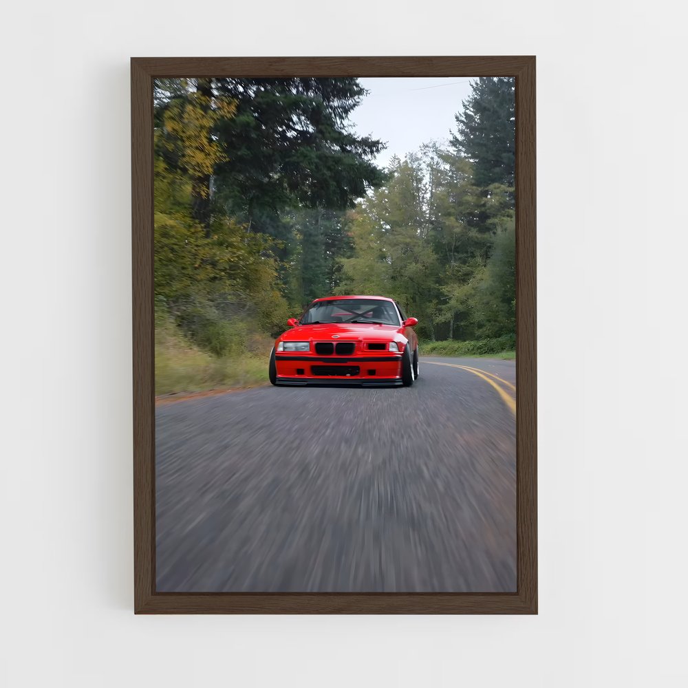 Poster Road Trip E36 – affiche BMW (vue 5)